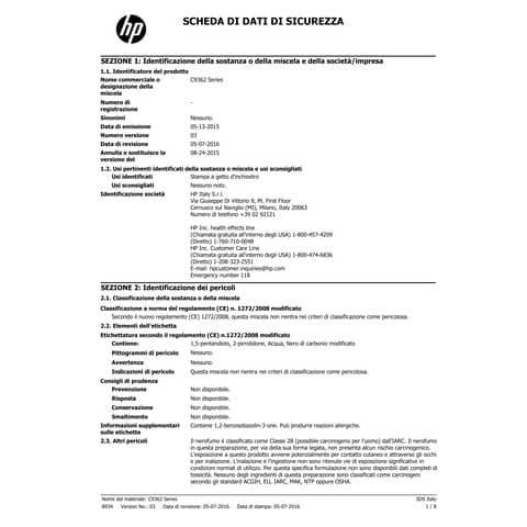 Cartuccia inkjet 336 HP nero C9362EE